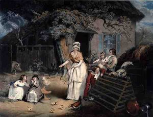 सिटीजन रिट्रीट, उत्कीर्ण और पब। विलियम वार्ड द्वारा (1766-1826) द्वारा जेम्स (बाद) वार्ड