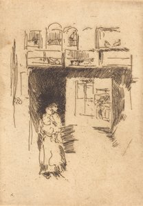 बर्ड-केज, ड्रुरी लेन, सी। 18861888. द्वारा जेम्स एबॉट मैकनील व्हिस्लर
