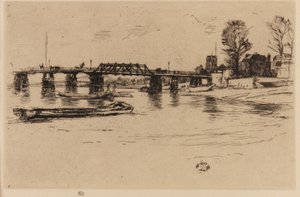 चेल्सी, 1879। द्वारा जेम्स एबॉट मैकनील व्हिस्लर