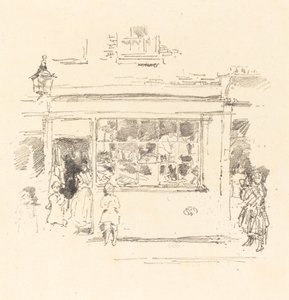 ड्रुरी लेन रैग्स, 1888। द्वारा जेम्स एबॉट मैकनील व्हिस्लर
