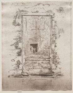 गार्डन, 1886। द्वारा जेम्स एबॉट मैकनील व्हिस्लर