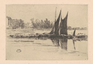 हर्लिंगम, 1879। द्वारा जेम्स एबॉट मैकनील व्हिस्लर