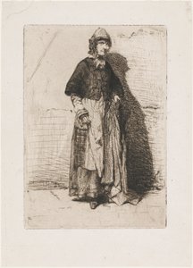 मदर जेरार्ड, 1858। द्वारा जेम्स एबॉट मैकनील व्हिस्लर