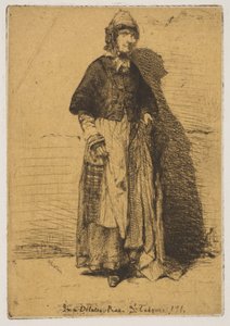 मदर गेरार्ड, 1858। द्वारा जेम्स एबॉट मैकनील व्हिस्लर