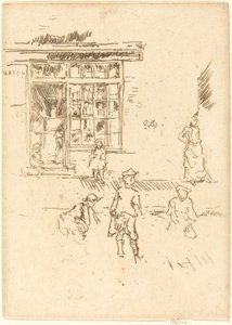 मार्बल्स, सी। 1887. द्वारा जेम्स एबॉट मैकनील व्हिस्लर