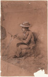 जॉन रॉस की का पोर्ट्रेट, 1854-55। द्वारा जेम्स एबॉट मैकनील व्हिस्लर