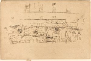 क्वा डे मोंटेबेल्लो, 1893। द्वारा जेम्स एबॉट मैकनील व्हिस्लर