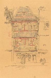 रेड हाउस, पैमपोल, 1893। द्वारा जेम्स एबॉट मैकनील व्हिस्लर