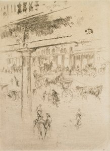 रीजेंट्स क्वाड्रंट, 1880-1881। द्वारा जेम्स एबॉट मैकनील व्हिस्लर