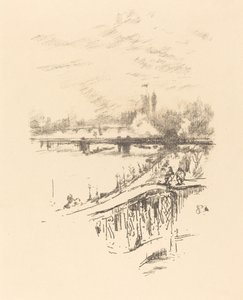 सेवॉय कबूतर, 1896। द्वारा जेम्स एबॉट मैकनील व्हिस्लर