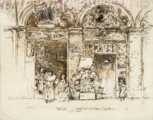 सनफ्लॉवर, रू डेस बीक्स-आर्ट्स, c.1892-93 द्वारा जेम्स एबॉट मैकनील व्हिस्लर