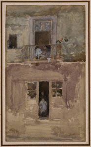 बालकनी, c.1888 द्वारा जेम्स एबॉट मैकनील व्हिस्लर
