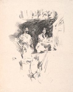 द ब्रदर्स, 1895। द्वारा जेम्स एबॉट मैकनील व्हिस्लर