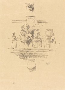 द लिटिल बालकनी, 1894। द्वारा जेम्स एबॉट मैकनील व्हिस्लर