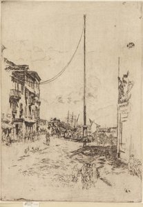 द लिटिल मास्ट, 1879-1880। द्वारा जेम्स एबॉट मैकनील व्हिस्लर