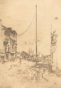 द लिटिल मास्ट, 1880। द्वारा जेम्स एबॉट मैकनील व्हिस्लर