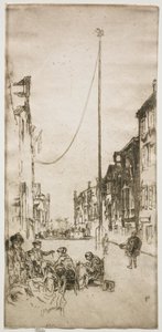 मस्तूल, 1880। द्वारा जेम्स एबॉट मैकनील व्हिस्लर