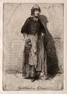 द मदर जेरार्ड, 1858। द्वारा जेम्स एबॉट मैकनील व्हिस्लर