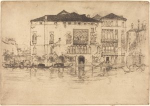 महलों, 1880। द्वारा जेम्स एबॉट मैकनील व्हिस्लर