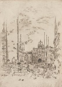 पियाजेट्टा, 1879-1880। द्वारा जेम्स एबॉट मैकनील व्हिस्लर