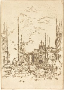 पियाजेट्टा, 1880। द्वारा जेम्स एबॉट मैकनील व्हिस्लर