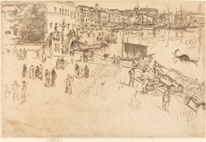 द रीवा, नंबर I, 18791880। द्वारा जेम्स एबॉट मैकनील व्हिस्लर