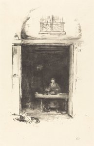 द स्मिथ, पैसेज डू ड्रैगन, 1894। द्वारा जेम्स एबॉट मैकनील व्हिस्लर