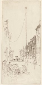 विनीशियन मस्त, 1879-1880। द्वारा जेम्स एबॉट मैकनील व्हिस्लर