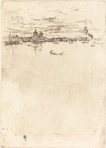 अपराइट वेनिस, 1879-1880। द्वारा जेम्स एबॉट मैकनील व्हिस्लर