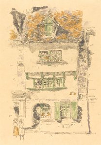 येलो हाउस, लैनियन, 1893। द्वारा जेम्स एबॉट मैकनील व्हिस्लर