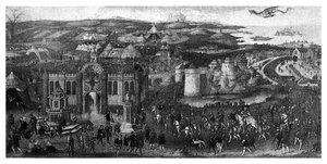 द क्लॉथ ऑफ़ द गोल्ड, 1520, 1896। द्वारा जेम्स बेसिर I
