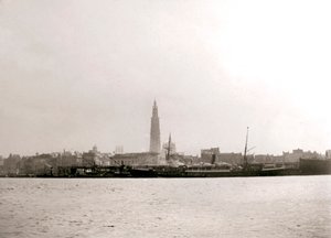 रॉटरडैम, 1898। द्वारा जेम्स बैटकिन