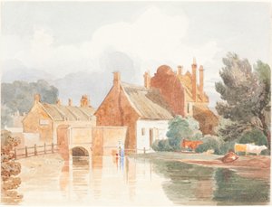 Bure पर, Aylsham, Norfolk के पास।