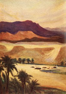 एलिम में एक फिलिस्तीन शिविर - हेब। xiii। 11, c1924। निर्माता: जेम्स क्लार्क, हेनरी ए हार्पर।