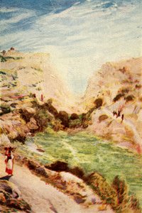 जेरूसलम, द किंग्स डेल - मैट। xxiii। 37, सी 1924। निर्माता: जेम्स क्लार्क, हेनरी ए हार्पर।