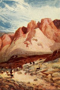 माउंट सिनाई - अधिनियम vii 38, c1924। निर्माता: जेम्स क्लार्क, हेनरी ए हार्पर।