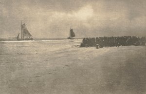 कैमरा वर्क: एक डच तट पर, 1904। द्वारा जेम्स क्रेग अन्नान