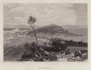 Mytelene (रंग लिथो) द्वारा जेम्स डफ़िल्ड हार्डिंग
