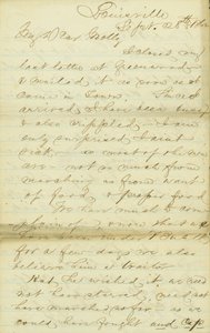 जेम्स ई। लव, लुइसविले से मौली को पत्र, 28-30 सितंबर, 1862 द्वारा जेम्स एडविन लव