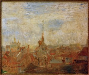 Ostend . की आपकी छतें द्वारा जेम्स सिडनी Ensor