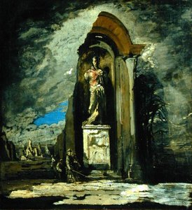 स्मारक, c.1916-17 (कैनवास पर तेल)