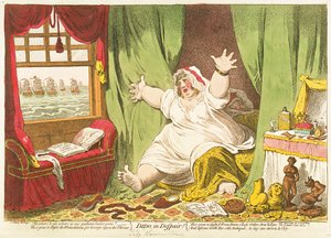 डेपो इन डेसपेयर, हैना हम्फ्रे द्वारा प्रकाशित, 1801 (हाथ से रंगा हुआ उत्कीर्णन)