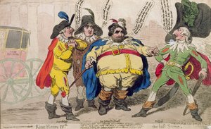 किंग हेनरी IV: द लास्ट सीन, 1788 में SW Fores द्वारा प्रकाशित