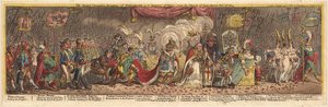 नेपोलियन के पहले सम्राट नेपोलियन के ग्रैंड कोरोनेशन जुलूस, 1805 के चर्च से