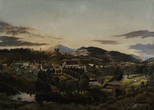 क्लेरेंडन स्प्रिंग्स, वर्मोंट, 1853 द्वारा जेम्स होप
