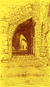 जेरूसलम गली का पुराना शहर - बाइबिल द्वारा जेम्स जैक्स जोसेफ (बाद में) टिसॉट