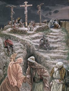 एलोई एलोई लामा सबक्टहानी, द लाइफ ऑफ क्राइस्ट का चित्रण, c.1884-96 (wc और gouache on paperboard) द्वारा जेम्स जैक्स जोसेफ टिसोट