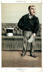 लिटिल बेन, जॉर्ज कैवेन्डिश-बेंटिक, ब्रिटिश राजनीतिज्ञ, 1871। द्वारा जेम्स जैक्स जोसेफ टिसोट