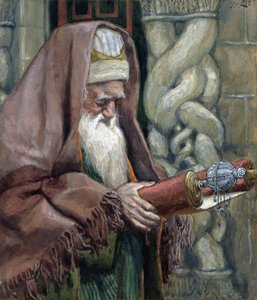 शिमोन, द लाइफ ऑफ क्राइस्ट का चित्रण, c.1886-94 (पेपरबोर्ड पर wc और gouache) द्वारा जेम्स जैक्स जोसेफ टिसोट