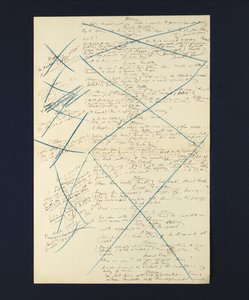 Ulysses, Paris, जुलाई - दिसंबर 1920 के &39;Circe&39; एपिसोड की ऑटोग्राफ पांडुलिपि (कागज पर कलम और स्याही और पेंसिल) (490413 भी देखें) द्वारा जेम्स जॉयस